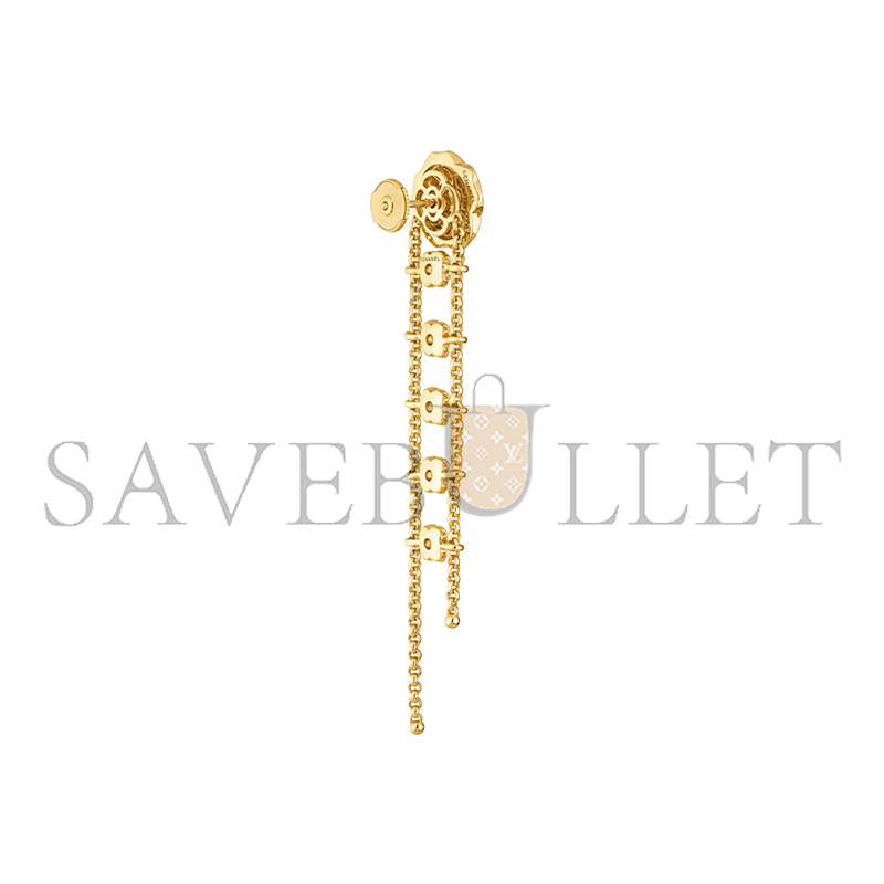 CHANEL BOUTON DE CAMÉLIA SUPPLE TRANSFORMABLE EARRINGS J12837